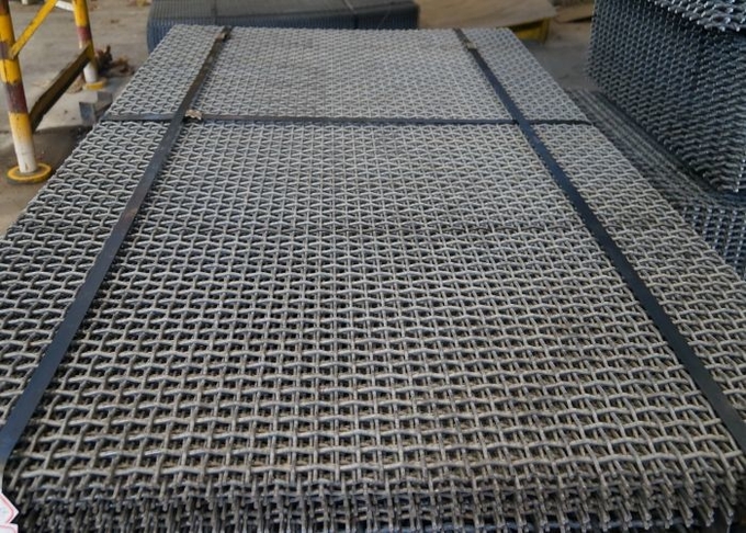 Wear Resistance Steel Quarry Screen Mesh  65mn For Aggregate And Quarry 1